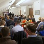 05.12.2019. Kielce. Spotkanie posła Krzysztofa Bosaka z mieszkańcami Kielc i regionu / Michał Kita / Radio Kielce