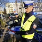 06.12.2019. Kielce. Prewencyjna akcja policjantów na przejściach dla pieszych / Michał Kita / Radio Kielce