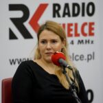 22.12.2019. Kielce. Studio Polityczne Radia Kielce. Na zdjęciu: Katarzyna Czech-Kruczek - radna Rady Miasta Kielce / Piotr Kwaśniewski / Radio Kielce