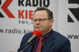 22.12.2019. Kielce. Studio Polityczne Radia Kielce. Na zdjęciu: Andrzej Szejna - poseł Lewicy / Piotr Kwaśniewski / Radio Kielce