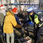06.12.2019. Kielce. Prewencyjna akcja policjantów na przejściach dla pieszych / Michał Kita / Radio Kielce