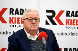 29.12.2019 Kielce. Studio Polityczne Radia Kielce. Czesław Siekierski - PSL / Karol Żak / Radio Kielce