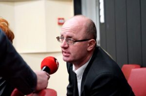 29.12.2019 Kielce. Studio Polityczne Radia Kielce / Karol Żak / Radio Kielce