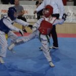 21.12.2019. Ostrowiec Świętokrzyski. Świętokrzyska Międzynarodowa Olimpiada Taekwondo / Maciej Makuła / Radio Kielce