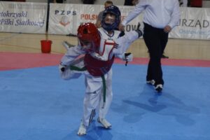 21.12.2019. Ostrowiec Świętokrzyski. Świętokrzyska Międzynarodowa Olimpiada Taekwondo / Maciej Makuła / Radio Kielce