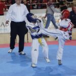 21.12.2019. Ostrowiec Świętokrzyski. Świętokrzyska Międzynarodowa Olimpiada Taekwondo / Maciej Makuła / Radio Kielce