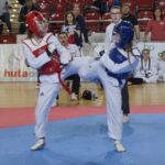 21.12.2019. Ostrowiec Świętokrzyski. Świętokrzyska Międzynarodowa Olimpiada Taekwondo / Maciej Makuła / Radio Kielce
