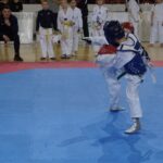 21.12.2019. Ostrowiec Świętokrzyski. Świętokrzyska Międzynarodowa Olimpiada Taekwondo / Maciej Makuła / Radio Kielce