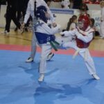 21.12.2019. Ostrowiec Świętokrzyski. Świętokrzyska Międzynarodowa Olimpiada Taekwondo / Maciej Makuła / Radio Kielce