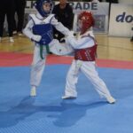 21.12.2019. Ostrowiec Świętokrzyski. Świętokrzyska Międzynarodowa Olimpiada Taekwondo / Maciej Makuła / Radio Kielce