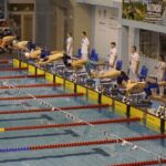 21.12.2019. Ostrowiec Świętokrzyski. Zimowe mistrzostwa Polski w pływaniu na krótkim basenie / Maciej Makuła / Radio Kielce