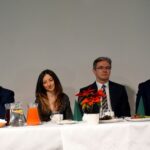 27.12.2019 Kielce. Spotkanie świąteczno-noworoczne PSL. Na zdjęciu (od lewej): poseł Czesław Siekierski, Ewelina Bień, europoseł Adam Jarubas i Władysław Kosiniak-Kamysz - prezes PSL / Michał Kita / Radio Kielce