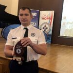 14.12.2019 Sandomierz. Jubileusz 50-lecia świętokrzyskiego WOPR. Na zdjęciu: Hubert Szczechla - prezes WOPR w Kielcach / Grażyna Szlęzak-Wójcik / Radio Kielce