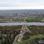 05.11.2019. Nowy Korczyn. Budowa mostu na Wiśle / Jarosław Kubalski / Radio Kielce