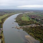 05.11.2019. Nowy Korczyn. Budowa mostu na Wiśle / Jarosław Kubalski / Radio Kielce