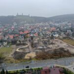 26.12.2019 Chęciny. Budowa parku miejskiego / Jarosław Kubalski / Radio Kielce