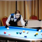 03.12.2019 Kielce. Mistrzostwa Polski w bilard. Na zdjęciu: Oliwia Zalewska / Jarosław Kubalski / Radio Kielce