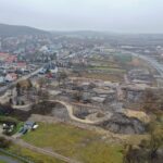 26.12.2019 Chęciny. Budowa parku miejskiego / Jarosław Kubalski / Radio Kielce