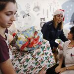 06.12.2019. Kielce. Święty Mikołaj w Wojewódzkim Szpitalu Zespolonym / Jarosław Kubalski / Radio Kielce