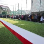 06.12.2019. Chęciny. Otwarcie obiektów sportowych w szkole podstawowej im. Jana Kochanowskiego / Jarosław Kubalski / Radio Kielce