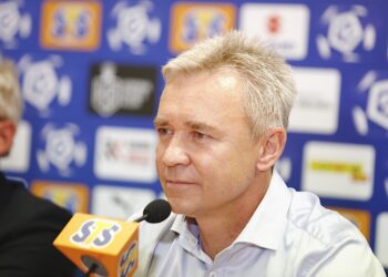 16.09.2019. Kielce. Nowy trener Korony Mirosław Smyła / Jarosław Kubalski / Radio Kielce