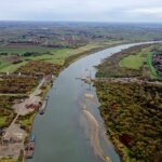 05.11.2019. Nowy Korczyn. Budowa mostu na Wiśle / Jarosław Kubalski / Radio Kielce