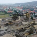 26.12.2019 Chęciny. Budowa parku miejskiego / Jarosław Kubalski / Radio Kielce