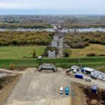 05.11.2019. Nowy Korczyn. Budowa mostu na Wiśle / Jarosław Kubalski / Radio Kielce