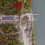 05.11.2019. Nowy Korczyn. Budowa mostu na Wiśle / Jarosław Kubalski / Radio Kielce