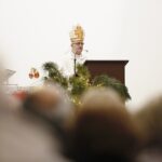 25.12.2019. Kielce. Pasterka w kościele św. Antoniego Padewskiego. Biskup Jan Piotrowski / Jarosław Kubalski / Radio Kielce