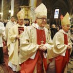 25.12.2019. Kielce. Msza św. w bazylice katedralnej. Na zdjęciu: Jan Piotrowski - biskup kielecki / Jarosław Kubalski / Radio Kielce