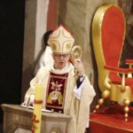 25.12.2019. Kielce. Msza św. w bazylice katedralnej. Na zdjęciu: Jan Piotrowski - biskup kielecki / Jarosław Kubalski / Radio Kielce