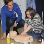 13.12.2019. Kielce. Specjalnego Ośrodka Szkolno - Wychowawczego nr 2. Warsztaty z zakresu udzielania pierwszej pomocy przedmedycznej / Krzysztof Bujnowicz / Radio Kielce