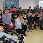 13.12.2019. Kielce. Specjalnego Ośrodka Szkolno - Wychowawczego nr 2. Warsztaty z zakresu udzielania pierwszej pomocy przedmedycznej / Krzysztof Bujnowicz / Radio Kielce