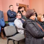 01.12.2019 Skadla. Protest przeciwko budowie zakładu produkcji nawozu / Marta Gajda / Radio Kielce