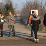 12.12.2019. Sielec Biskupi. Protest mieszkańców przeciw budowie biogazowni / Marta Gajda / Radio Kielce