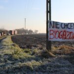 12.12.2019. Sielec Biskupi. Protest mieszkańców przeciw budowie biogazowni / Marta Gajda / Radio Kielce