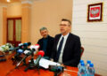 Konferencja prasowa. Na zdjęciu: Ryszard Pomorski - dyrektor Domu Środowisk Twórczych oraz Bogdan Wenta - prezydent Kielc / Wiktor Dziarmaga / Radio Kielce