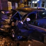 27.12.2019 Kielce. Wypadek na ul. Mielczarskiego / Piotr Kwaśniewski / Radio Kielce