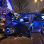 27.12.2019 Kielce. Wypadek na ul. Mielczarskiego / Piotr Kwaśniewski / Radio Kielce