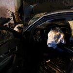 27.12.2019 Kielce. Wypadek na ul. Mielczarskiego / Piotr Kwaśniewski / Radio Kielce