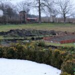 29.12.2019. Gorzków. Prace przy budowie Ogrodu Biblijnego / Marta Gajda / Radio Kielce