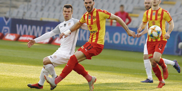 Mecz Korona Kielce - Zagłębie Lubin / Jarosław Kubalski / Radio Kielce