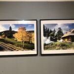 08.12.2019 Sandomierz. Wystawa w Muzeum Okręgowym w Sandomierzu prezentująca zdjęcia Zamku Orawskiego i Orawskiej Kolei Leśnej / Grażyna Szlęzak-Wójcik / Radio Kielce