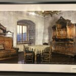 08.12.2019 Sandomierz. Wystawa w Muzeum Okręgowym w Sandomierzu prezentująca zdjęcia Zamku Orawskiego i Orawskiej Kolei Leśnej / Grażyna Szlęzak-Wójcik / Radio Kielce