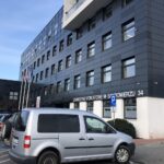 10.12.2019. Sandomierz. Parking przy starostwie powiatowym / Grażyna-Szlęzak-Wójcik / Radio Kielce