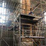 12.12.2019. Sandomierz. Odnowione wnętrza katedry w ramach kończących się prac konserwatorskich / Grażyna-Szlęzak-Wójcik / Radio Kielce