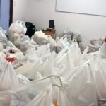 12.12.2019. Sandomierz. Caritas rozpoczęła wydawanie paczek żywnościowych / Grażyna-Szlęzak-Wójcik / Radio Kielce