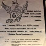 13.12.2019 Sandomierz. Wystawa o stanie wojennym / Grażyna Szlęzak-Wójcik / Radio Kielce