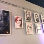 22.12.2019. Sandomierz. Wystawa prac Martyny Karnas w Iluzjon Art Cafe / Grażyna Szlęzak-Wójcik / Radio Kielce